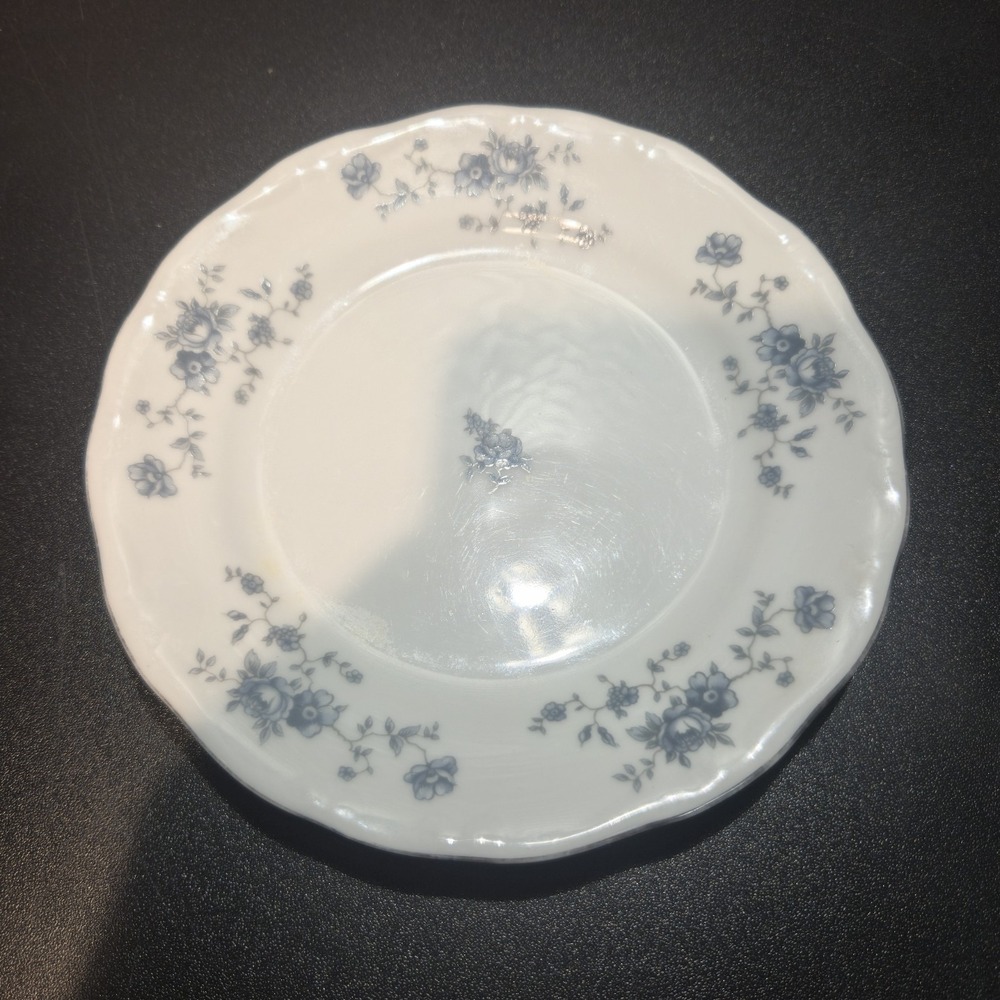 Bread & Butter 6.25" Plate Johann Haviland Bavaria Germany - Blue Garland China